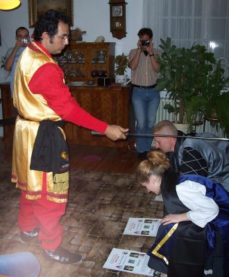 The Knighting Ceremony